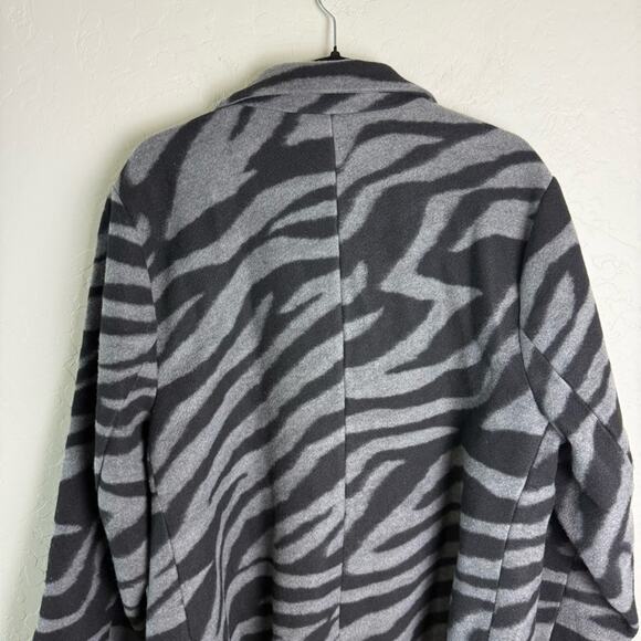 Torrid Grey Tiger Wave Jacquard Blazer Style Coat 2X NWT 40995116 - Picture 13 of 16